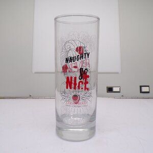Tequila Rose Strawberry Cream 'Naughty Never Tasted So Nice' Collins 6.5" Glass